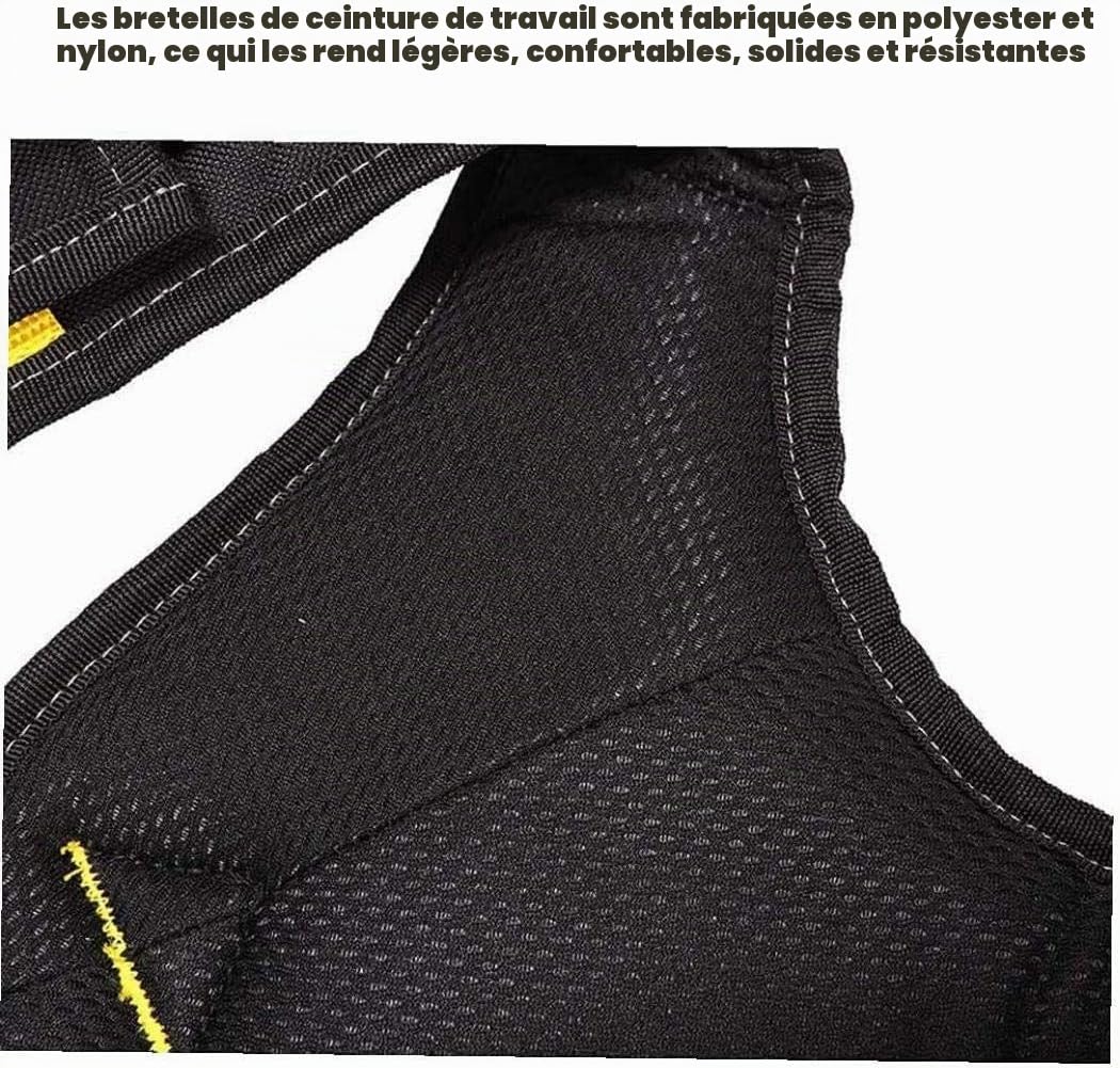 Outil Bretelles Ceinture matelassée robuste réglable multi-support lombaire Pochettes pour Carpenter électricien professionnel durable outil industriel pour