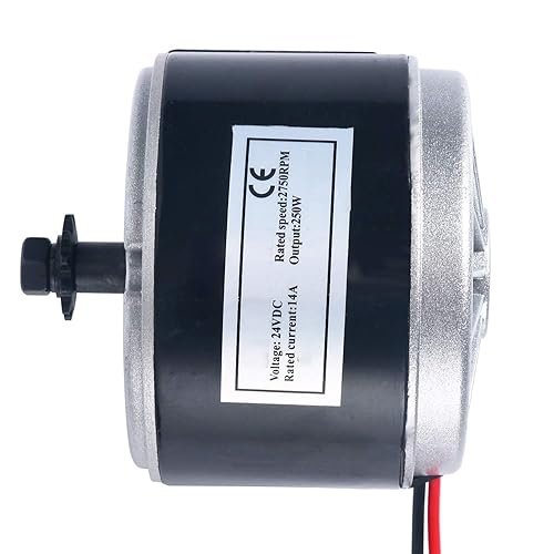 Miniatura 4 de HYDDNice Generador de motor eléctrico de imán permanente de 24 V CC 250 W 2750 RPM motor eléctrico cepillado para turbina de viento control de