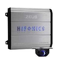 Vista 12 de Hifonics Zeus ZXX - Amplificador de audio monobloque de coche de 1000 vatios máximo clase D con perilla de graves y control remoto, crossovers