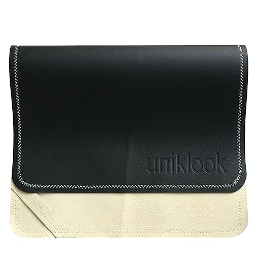 Miniatura 21 de UNIKLOOK Cambiador portátil de cuero - Cuero vegano - Cambiador de bebé de viaje - Estación de cambio de pañales portátil multiusos impermeable 14 x