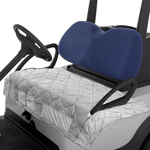 Miniatura 1 de Golf Cart Seat Covers Compatible with EZGO Yamaha Club Car, Golf Cart Seat Blanket Towel Cushion Covers for 2 Passenger Seats Club Car Accessories,