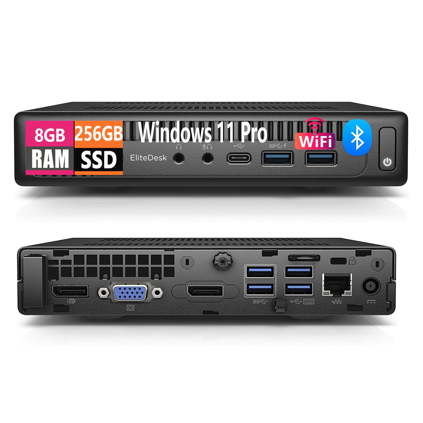 ミニPC HP EliteDesk 800 G2 DM i7/16GB/SSD/Win11 Amazon.com: HP EliteDesk 800 G2 Mini Business Desktop PC, Core i7