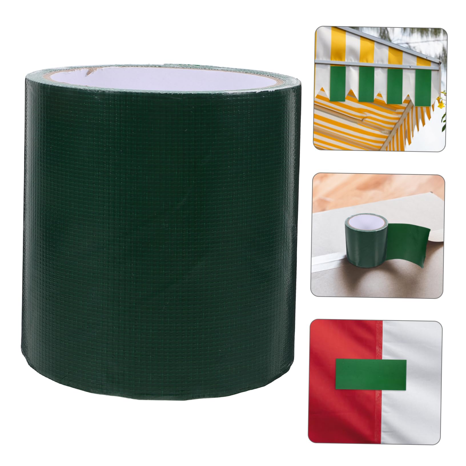 Gatuida Reparaturklebeband Verschleißfestigkeit Markisen für Nylon aus Planen und Fiberglasgewebe mit Hoher Klebkraft für Outdoor und Segelreparaturen