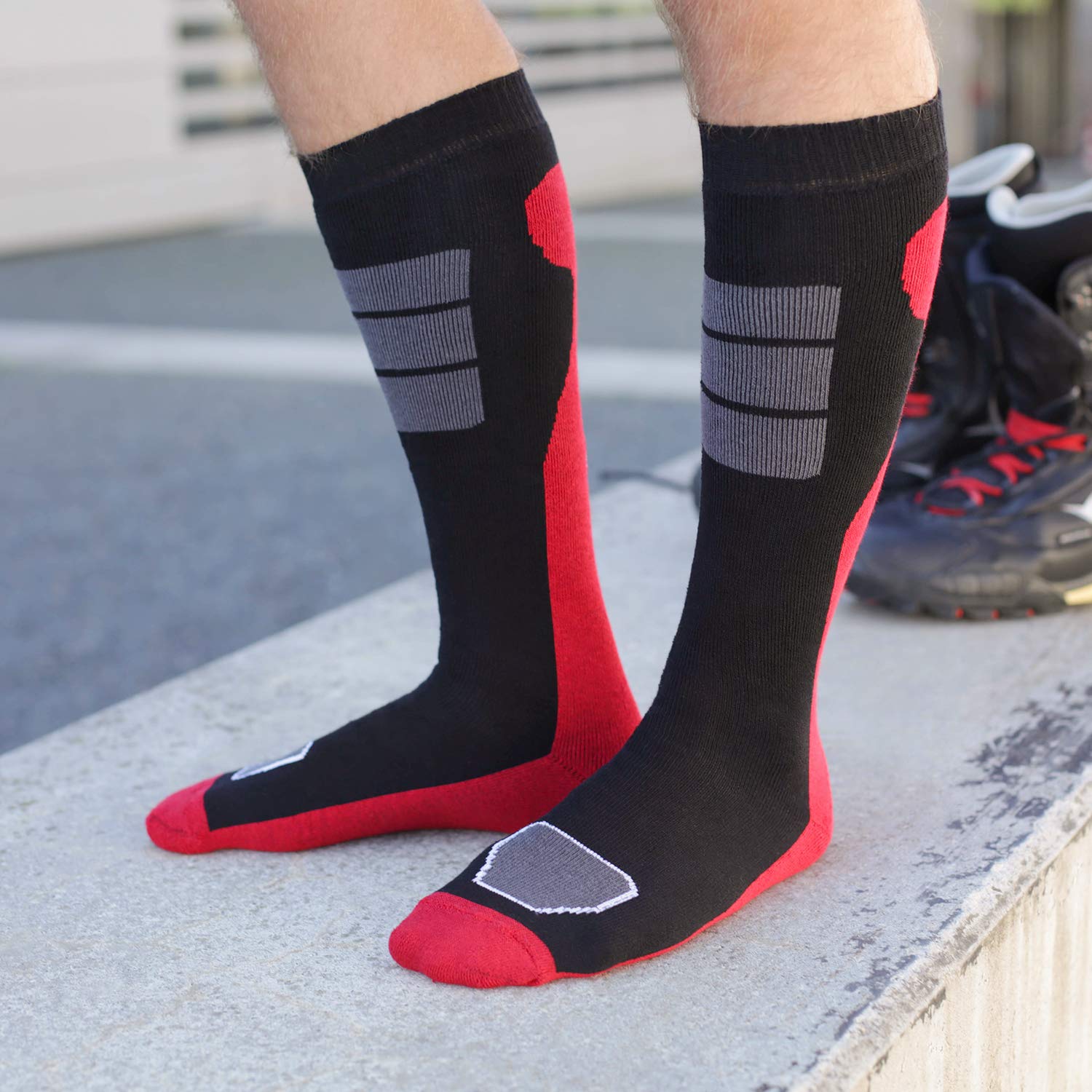 Footstar - Calcetines hasta la rodilla - para hombre