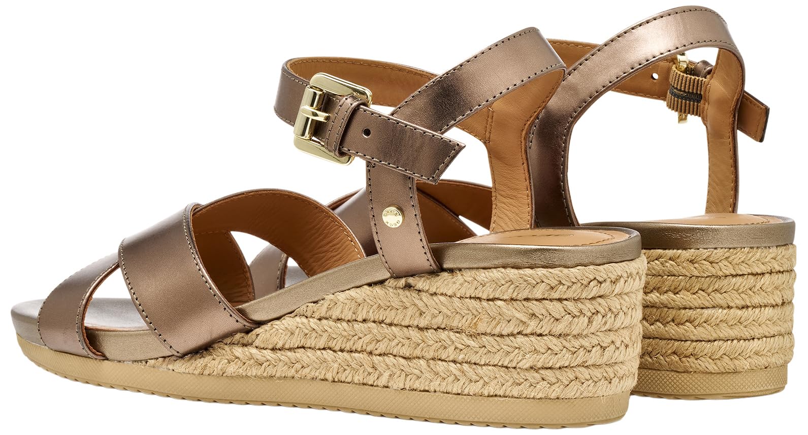 Geox D Ischia Corda C Sandales compenséesFemme