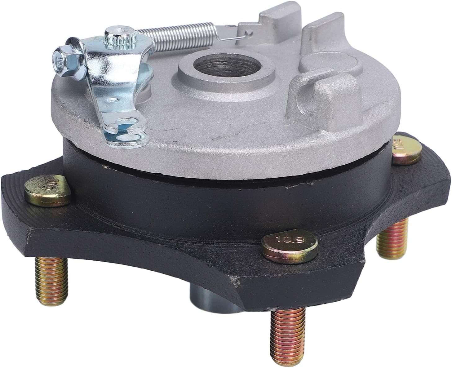 Left Brake Drum Wheel Hub High Strength 17mm 4xM10 Stud for 110ml 125ml 150ml ATV Go Kart UTV Quad Bike