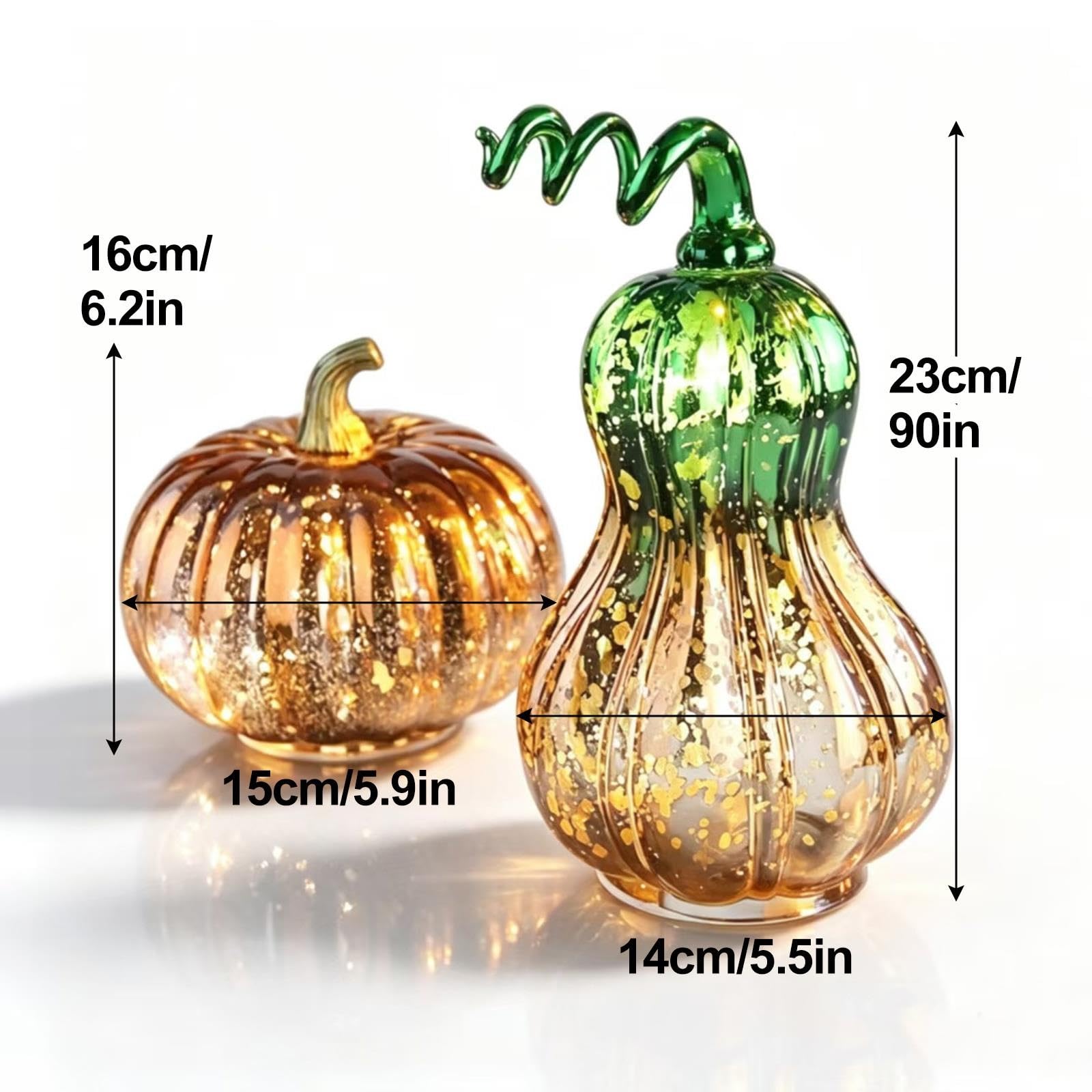 Szklana Lampa Dyniowa,dekoracja na Halloween,szklane Rzemiosło W Dyni