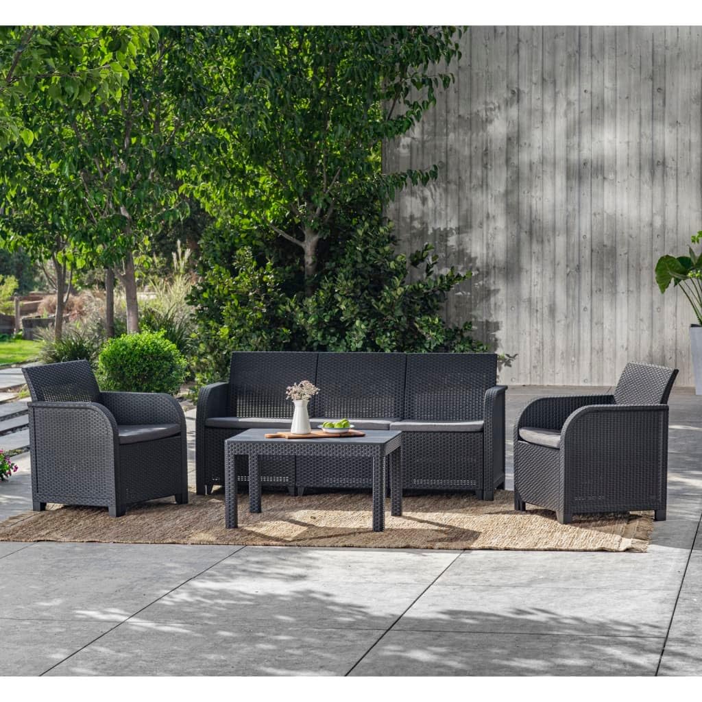Keter Table de jardin Rosalie Graphite