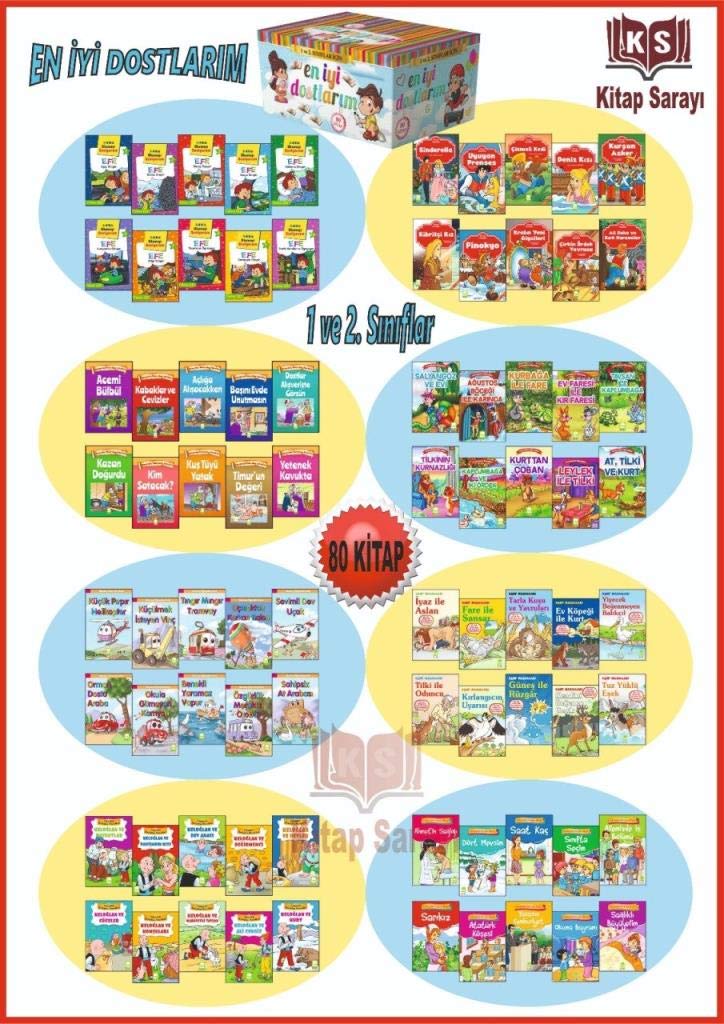 En Iyi Dostlarim Seti (80 Kitap Takim)