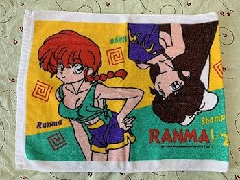 らんま フェイスタオル(ミニキャラ&らんま&あかね&シャンプーvev) らんま フェイスタオル(ミニキャラ&らんま&あかね&シャンプーvev