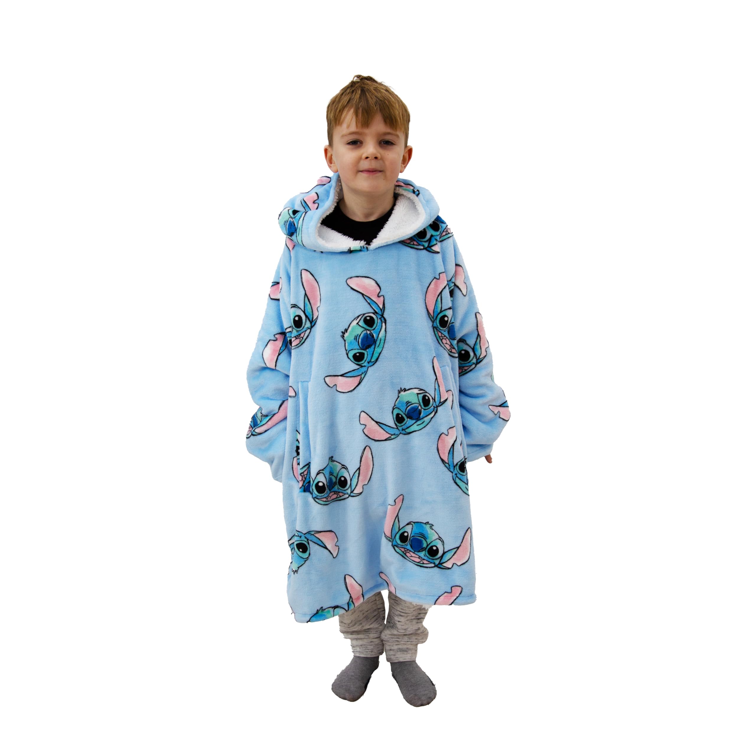 Kids Wearable Sweatshirt Wearable Blanket Hoodie For Kids Girls