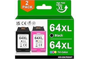 High Yield Envy Photo 7155 Ink Cartridge Combo Pack Black/Tri-Color
