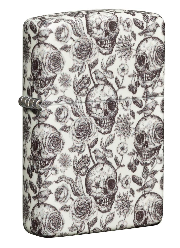 Zippo Skeleton Glow in The Dark 540 Color Pocket Lighter