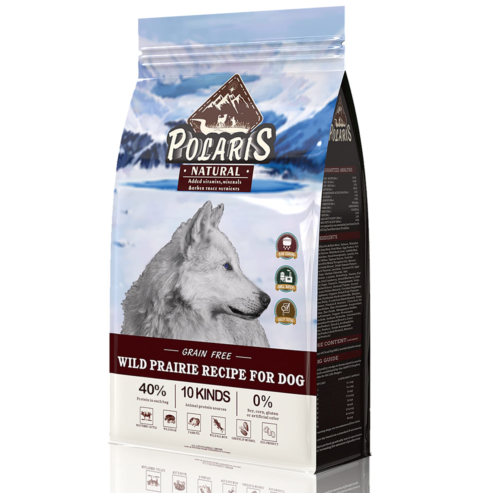 Polaris Grain Free Wild Prairie Recipe (5lb)