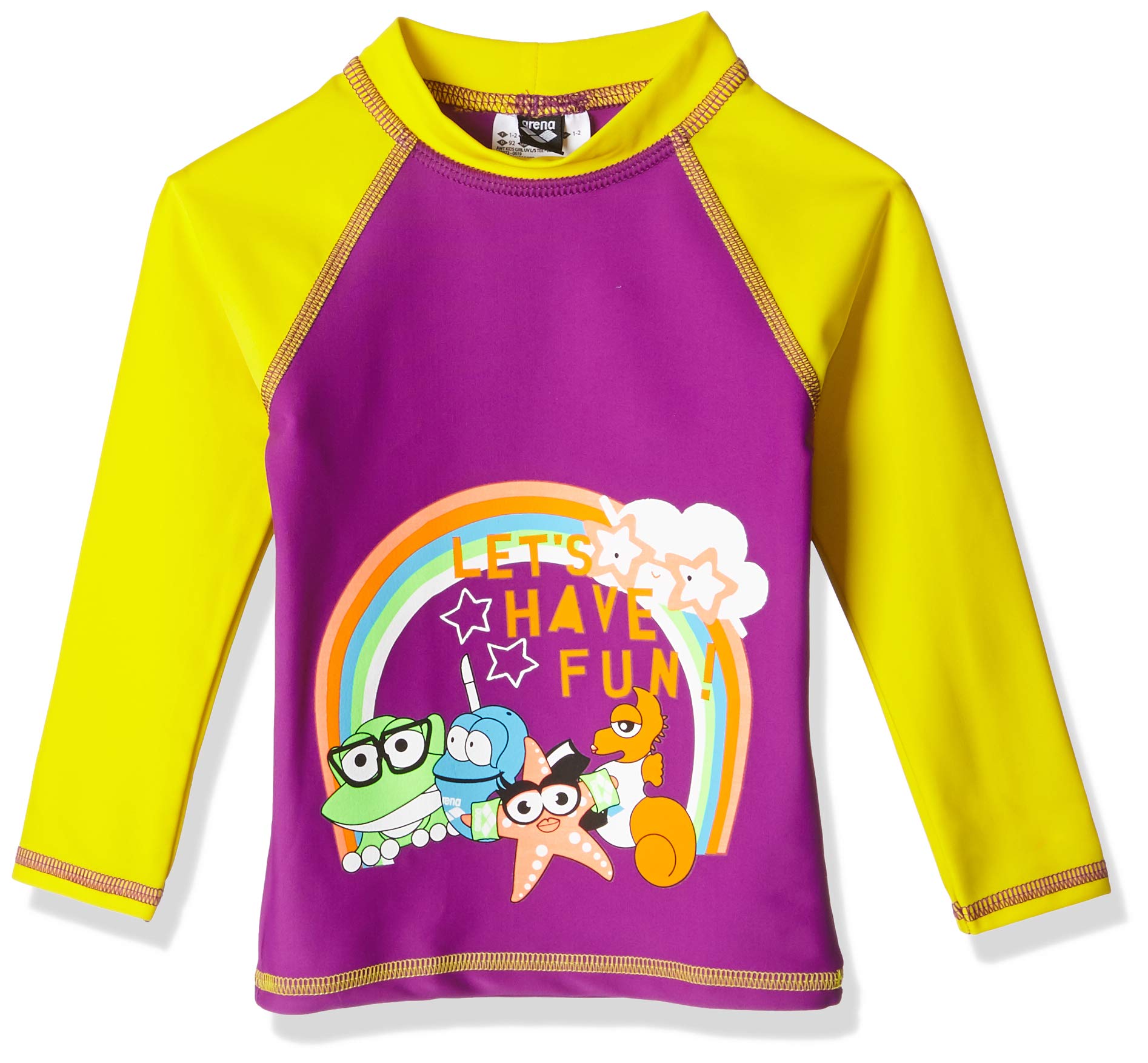 ARENA Camiseta de manga larga con protección solar para niña