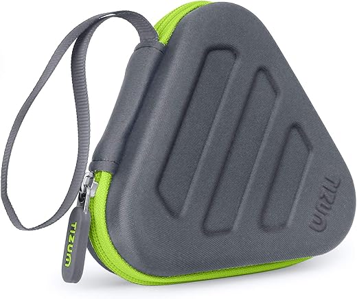 Tizum Earphone Carrying Case with Handle – Multi Purpose, Mesh Pocket Storage, Travel Organizer for Earphones, Pen Drives, Memory Card, Cables |…