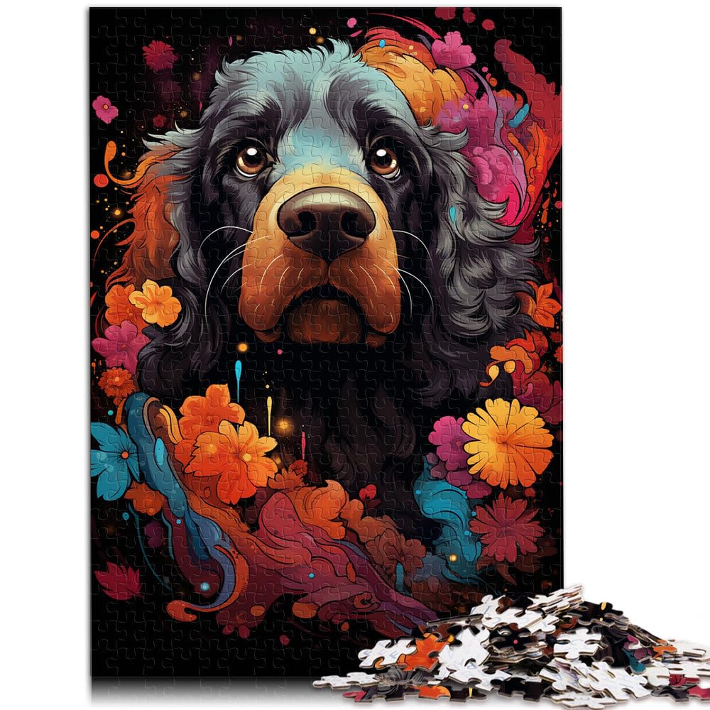Adult Jigsaw Puzzles 2000 Pieces poodle butterfly Learning Educational Toys Family Games Birthday Present, Gifts 27.56 in x39.37 in โ image 1