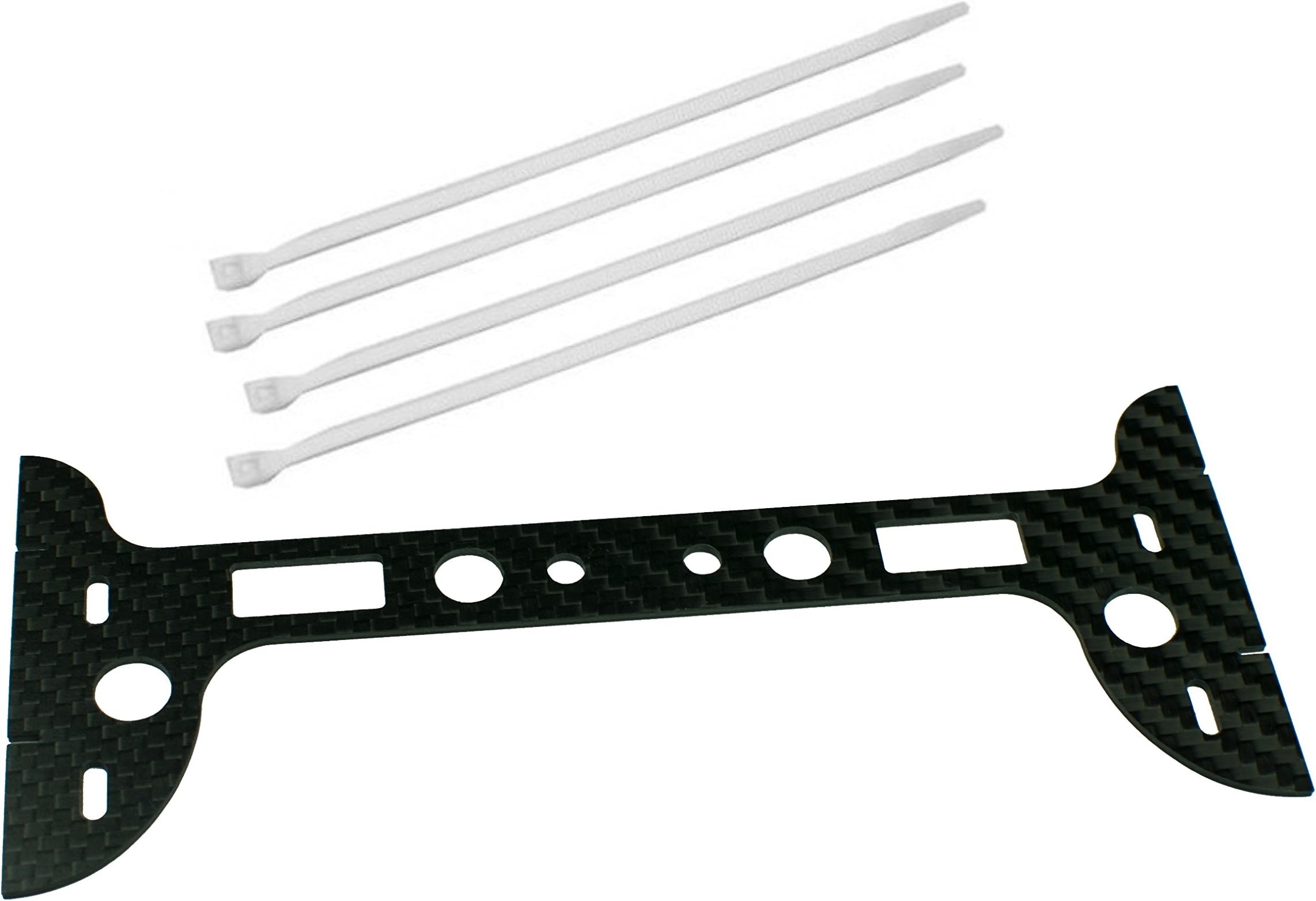 Gimbal Guard for DJI Phantom 3 Professional by LANDSAFE - Carbon Fiber Landing Brace Accessory Protects Gimbal and Camera, fits OEM Phantom 3 Professional