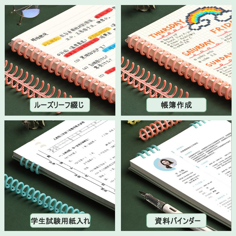 CECIL McBEE】A4リングファイル&ルーズリーフ Amazon | A4/30穴