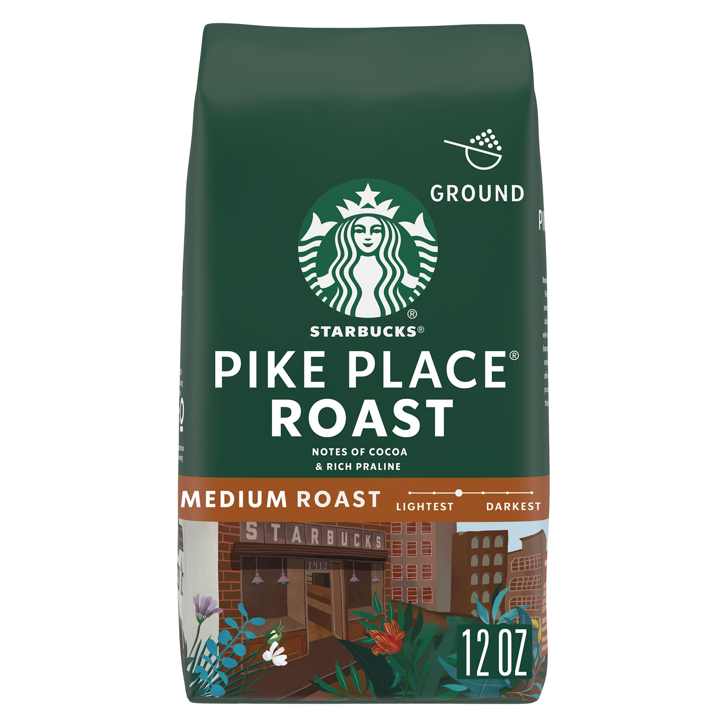 Pike Place Roast, Ground Coffee (12oz)