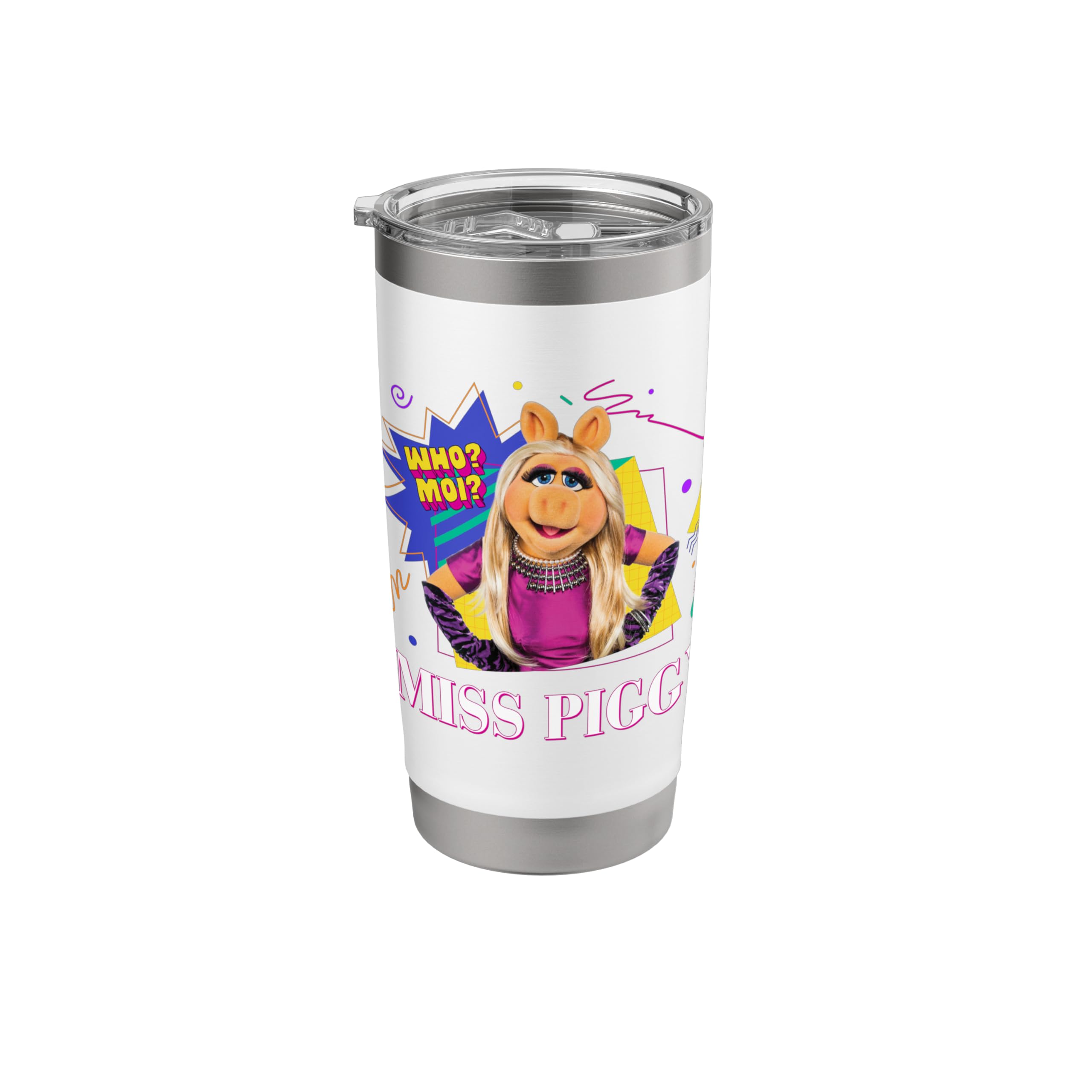 Disney Muppets Miss Piggy Retro ’90s Muppet Matching Stainless Steel Insulated Tumbler