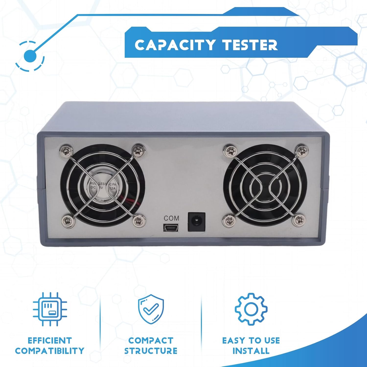 -A05+ Electronic Load Tester Performance Electronic Load Tester Charger 5V Output for Mobile Phone Batteries US Plug