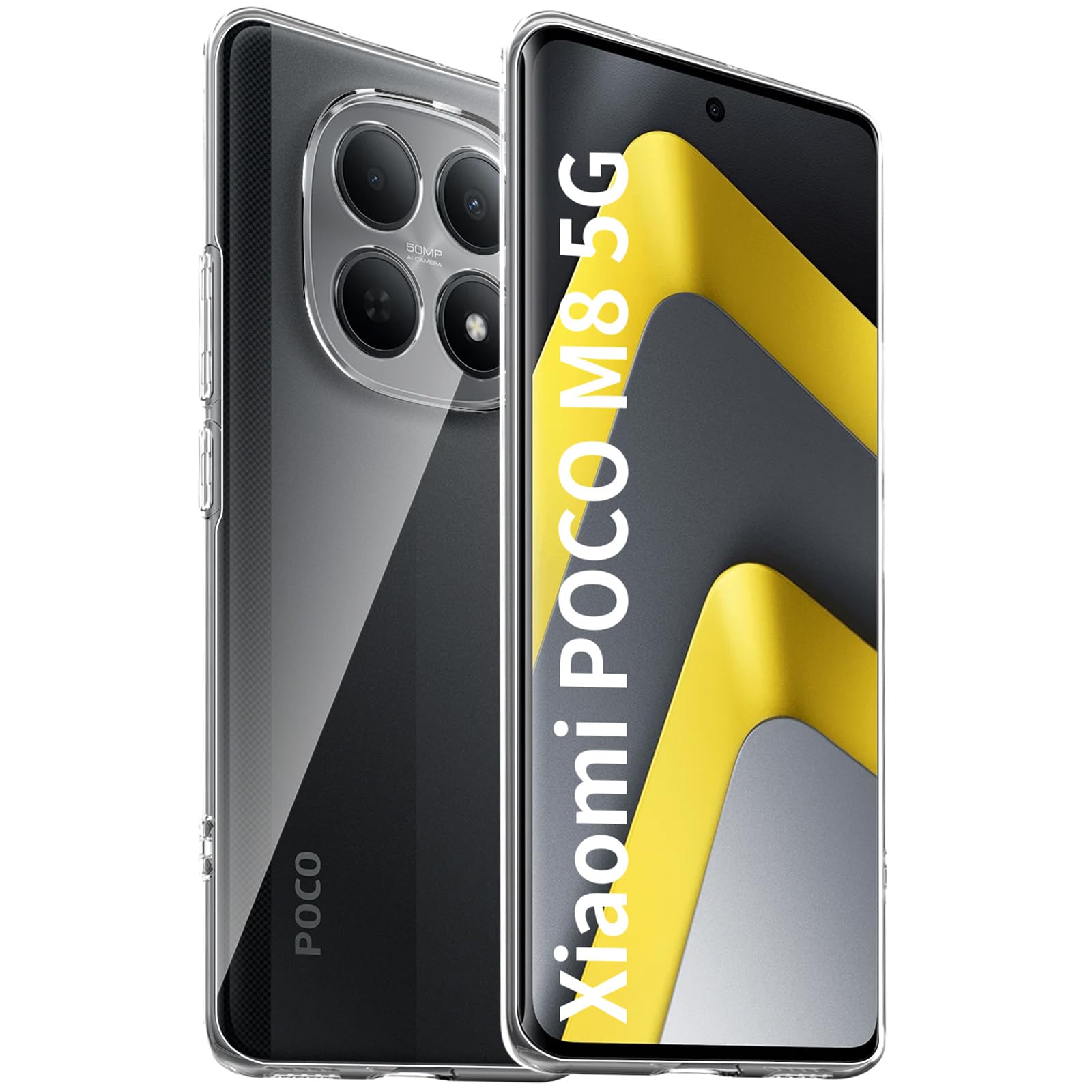 Amazon.co.jp: For Xiaomi POCO M8 5G/Redmi Note 15 5G ケース クリア
