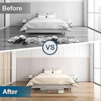 Vista 5 de Paquete de 2 contenedores de almacenamiento debajo de la cama, contenedores de almacenamiento de plástico a prueba de humedad debajo de la cama