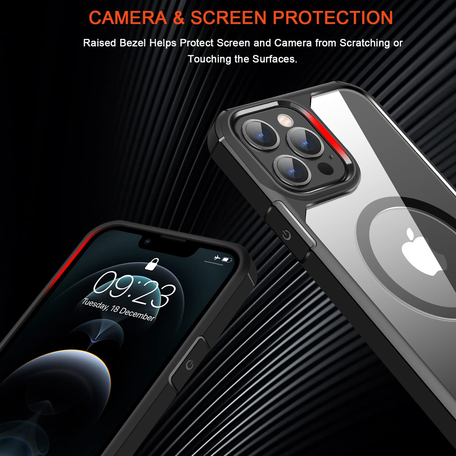 TENDLIN Cover Magnetica per iPhone 13 Pro Compatibile con MagSafe