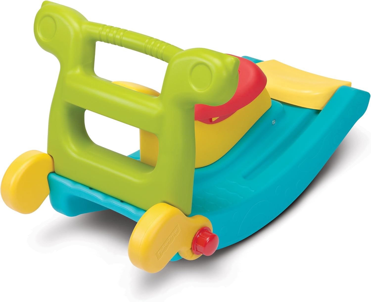 Amazon.com: Fisher-Price Fun Slide 'n Rocker, Yellow/Blue : Home & Kitchen