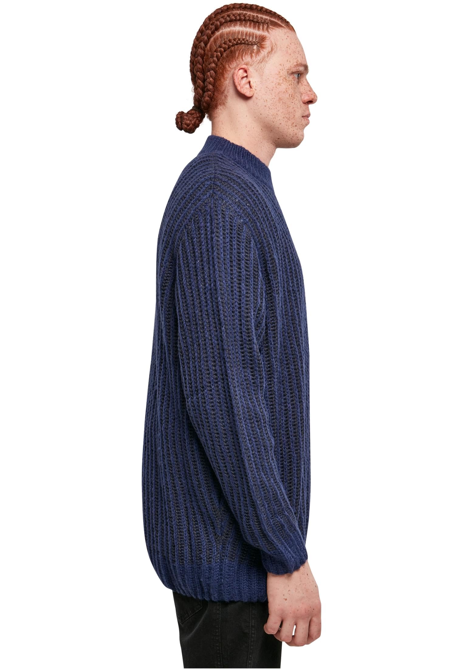 Urban Classics Bluza sportowa Mężczyźni Oversized Two Tone Sweater