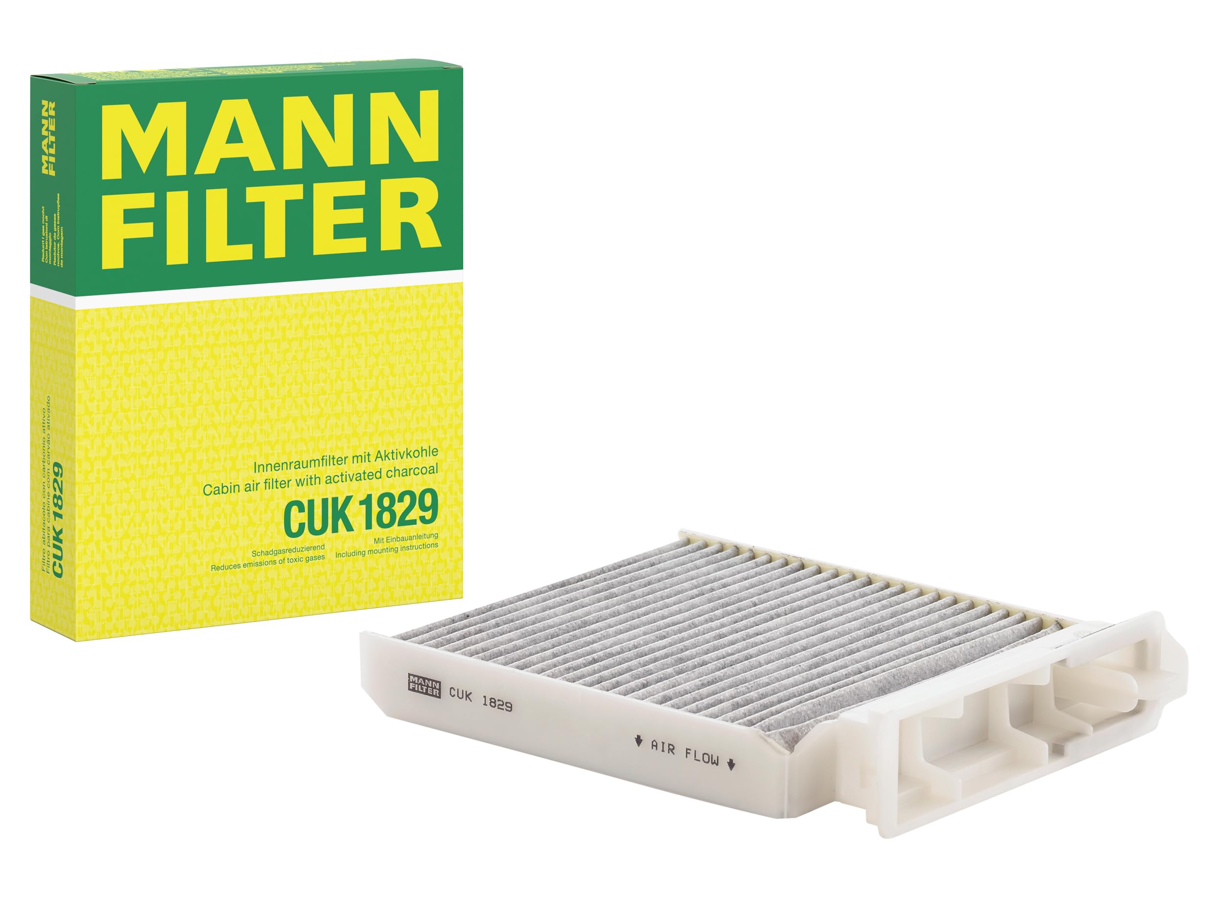 Renault Pollen Cabin Filter Carbon Mann Fits  Clio MK III Duster Modus Twingo II