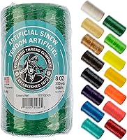 Vista 29 de Sinew 4oz 450ft Black 5ply 70lb Tendón Artificial de Prueba de 70lb para Cuentas, Costura de Cuero, Atrapasueños y Más