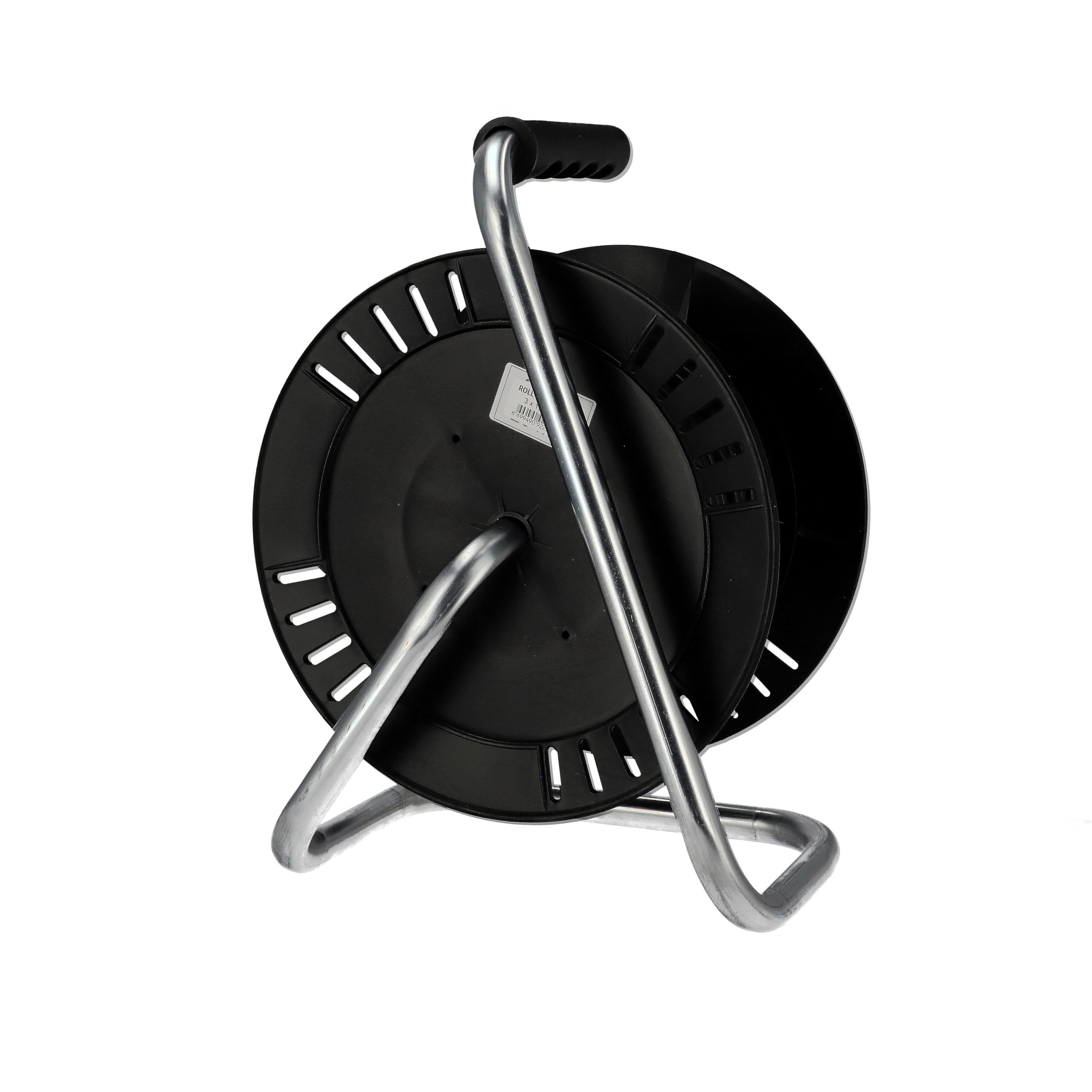 Enrouleur Électrique 20 m 4 Prises Type E avec Terre - Enrouleur Ménager et Rallonge Électrique 3×1,5 mm² 230V IP44 2000W - Enrouleur de Câble d'Exteriéur pour Jardin, Chantier, Garage- Horoz Electric