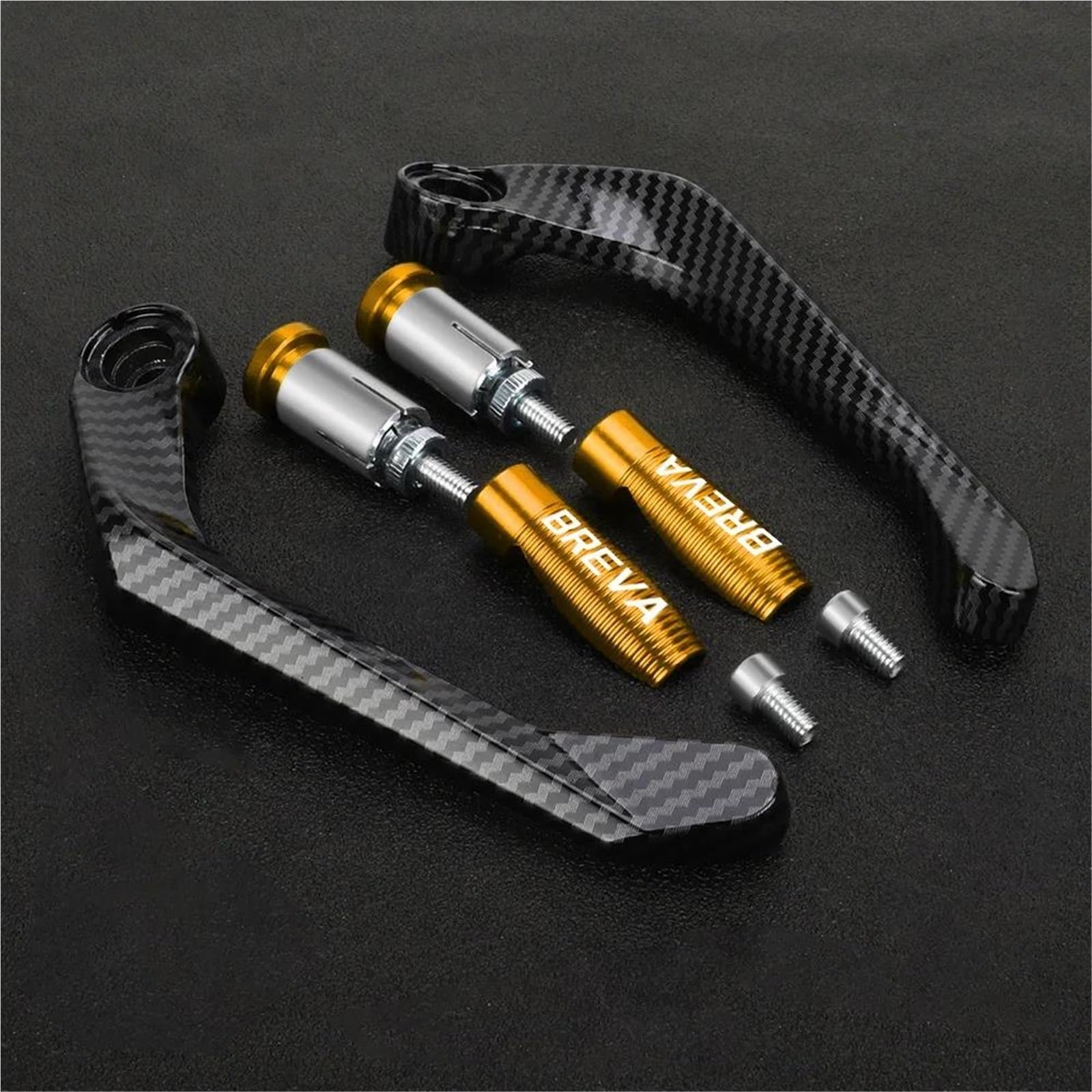 Protège-mains universels 22mm pour voyager en Moto Guzzi Norge et Breva 1100