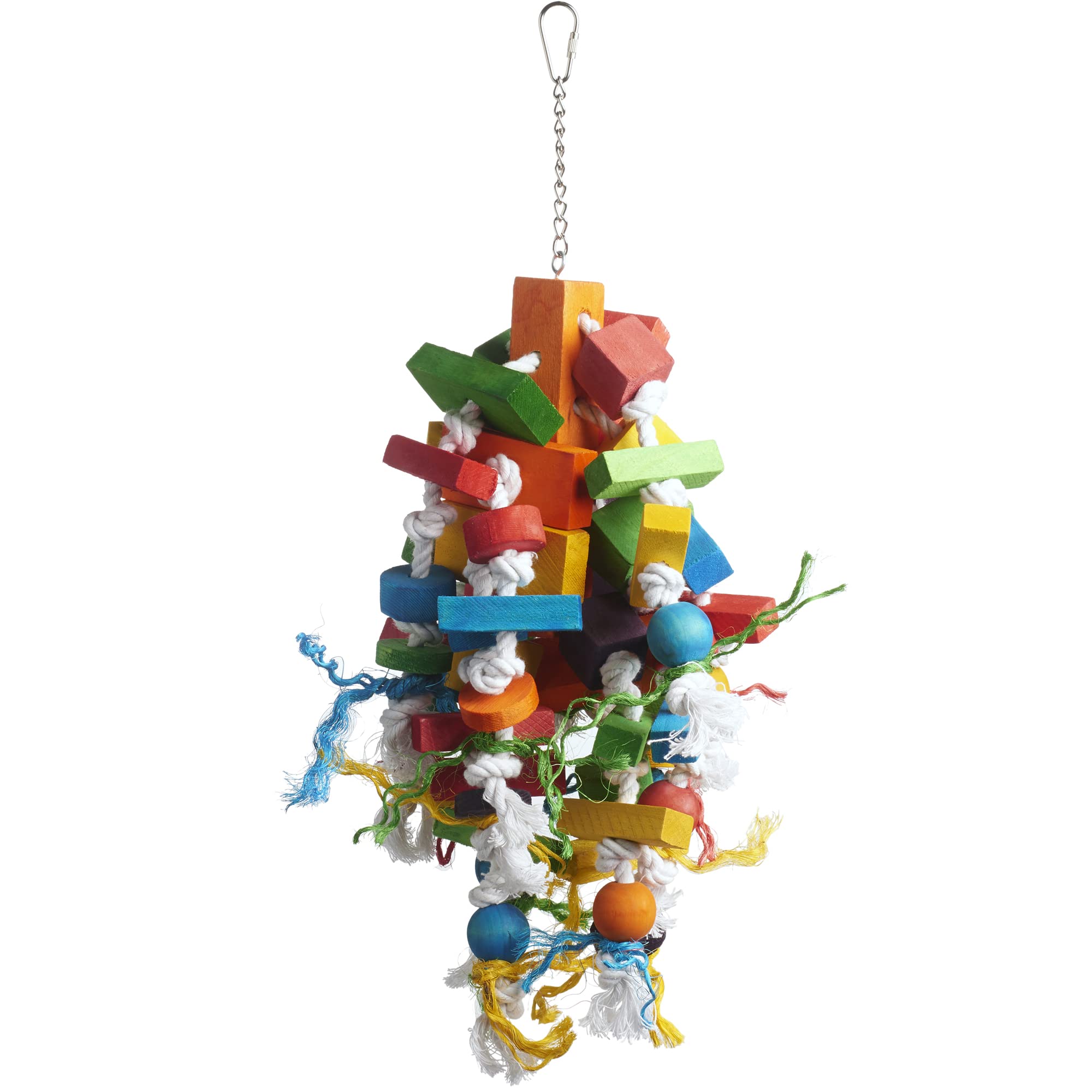 PREVUE PET PRODUCTS 60962 Bodacious Bites Wizard Bird Toy, Multicolor