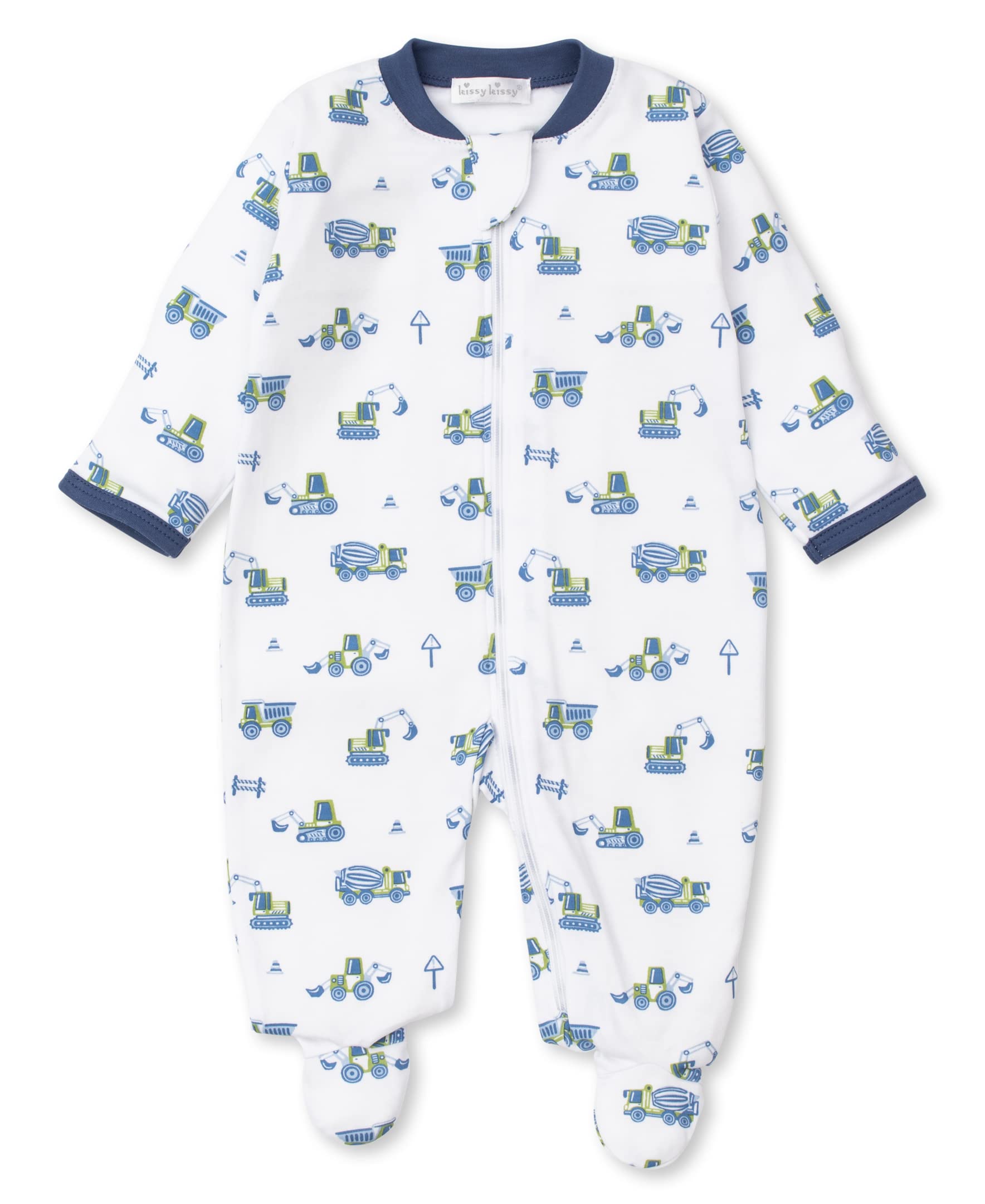 Baby-Boys Infant Eath Movers Print Footie With Zipper