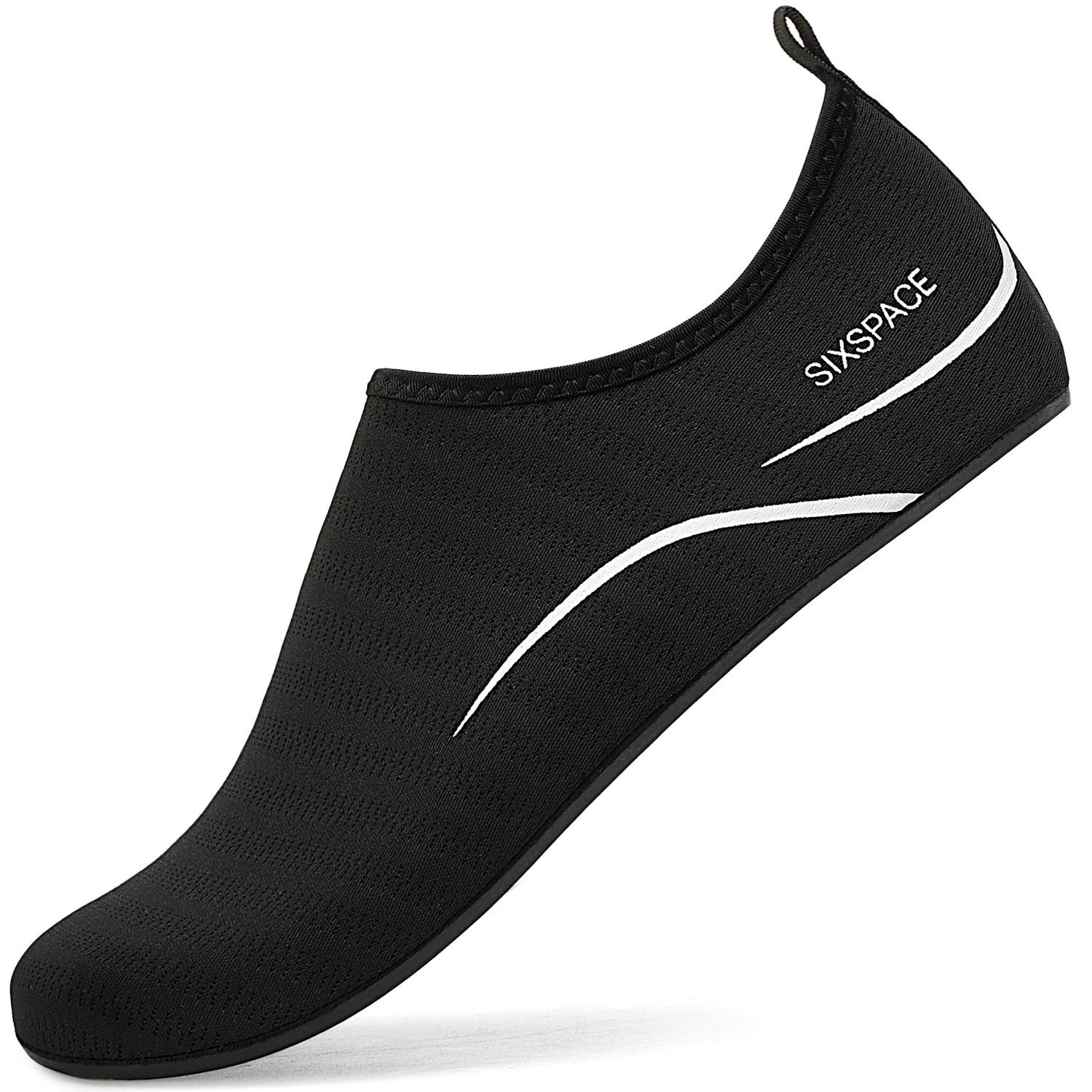 Sixspace Herren Damen Badeschuhe Wasserschuhe Aquaschuhe Strandschuhe Schnell Trocknend Slip on Breathable Schwimmschuhe Surfschuhe für Beach Pool Surfen Yoga