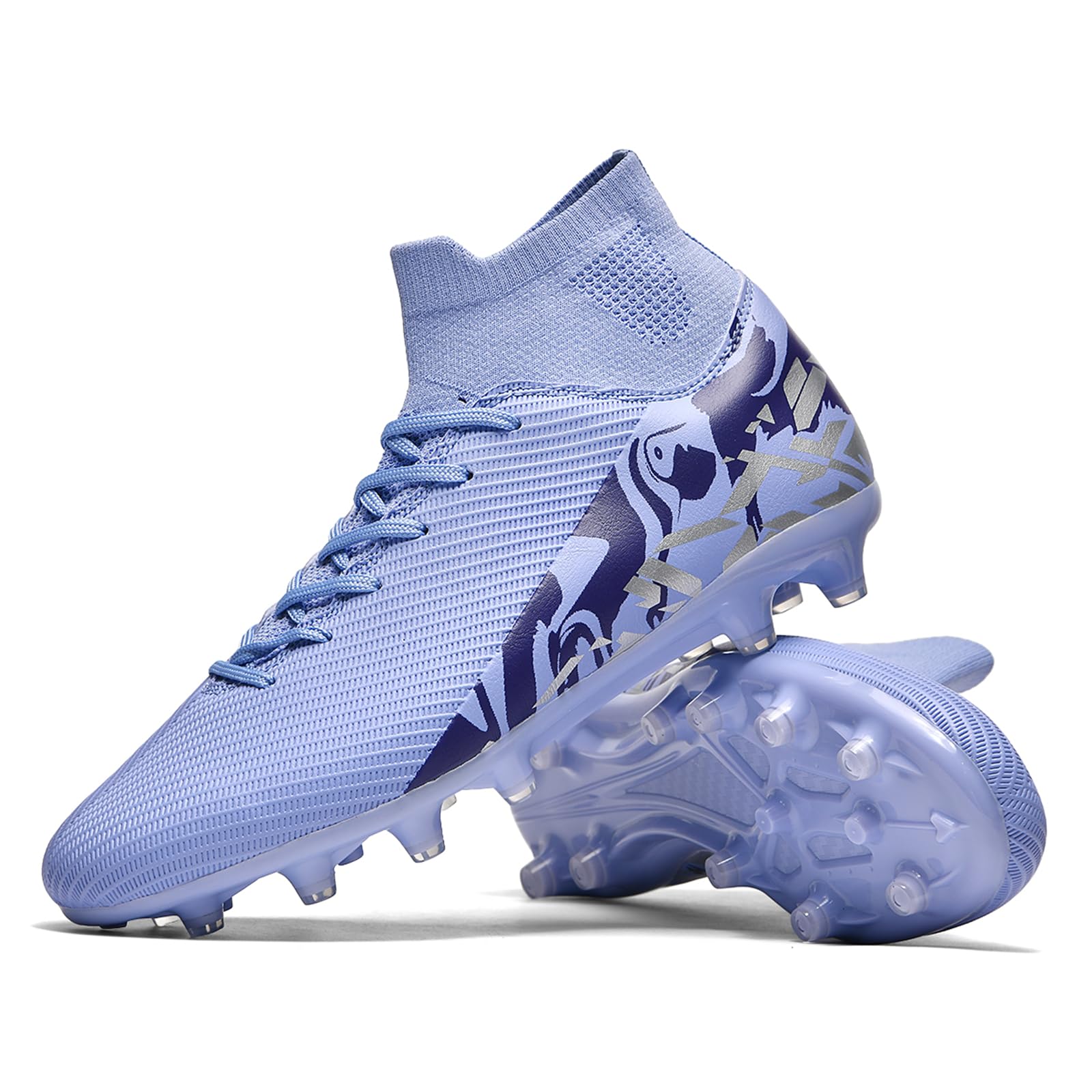 topsfeba Soccer Cleats for Mens Womens Indoor Soccer Shoes Unisex Baseball Turf Shoes Youth Rugby Shoes Adult AG FG TF Football Boots Wide Training Sneaker-picture-18