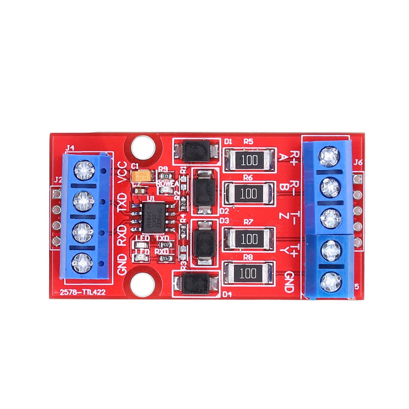 Convertisseur RS422 vers TTL 5V Bidirectionnel Module UART Série avec Protection Surtension