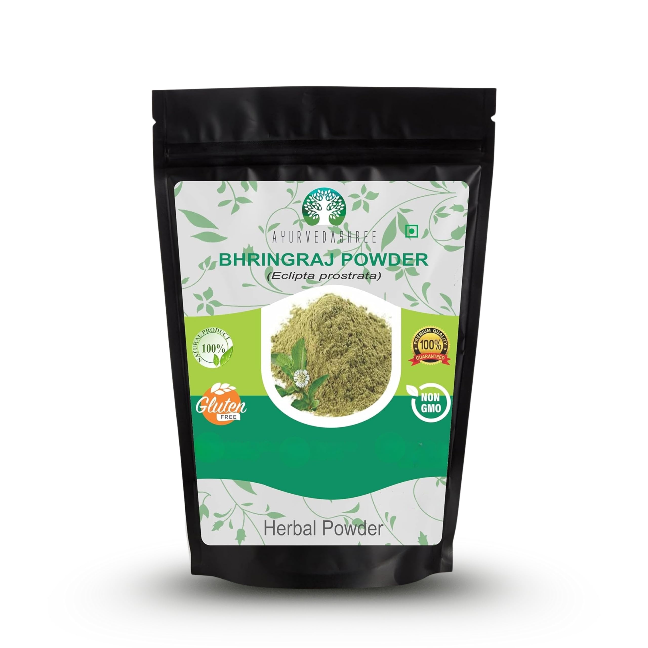 Bhringraj Powder 200 Gm I Bhringaraj Eclipta Alba Powder Promotes Healthy Hair Growth