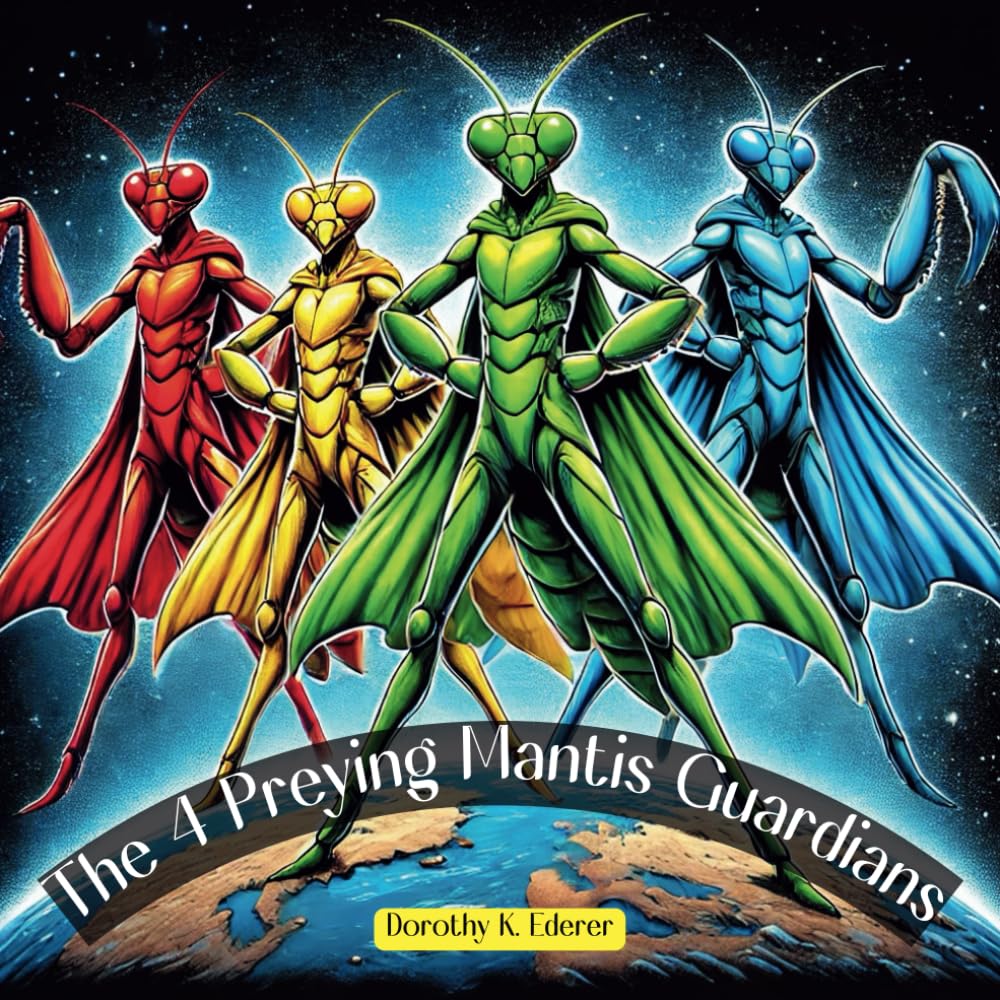 The 4 Preying Mantis Guardians
