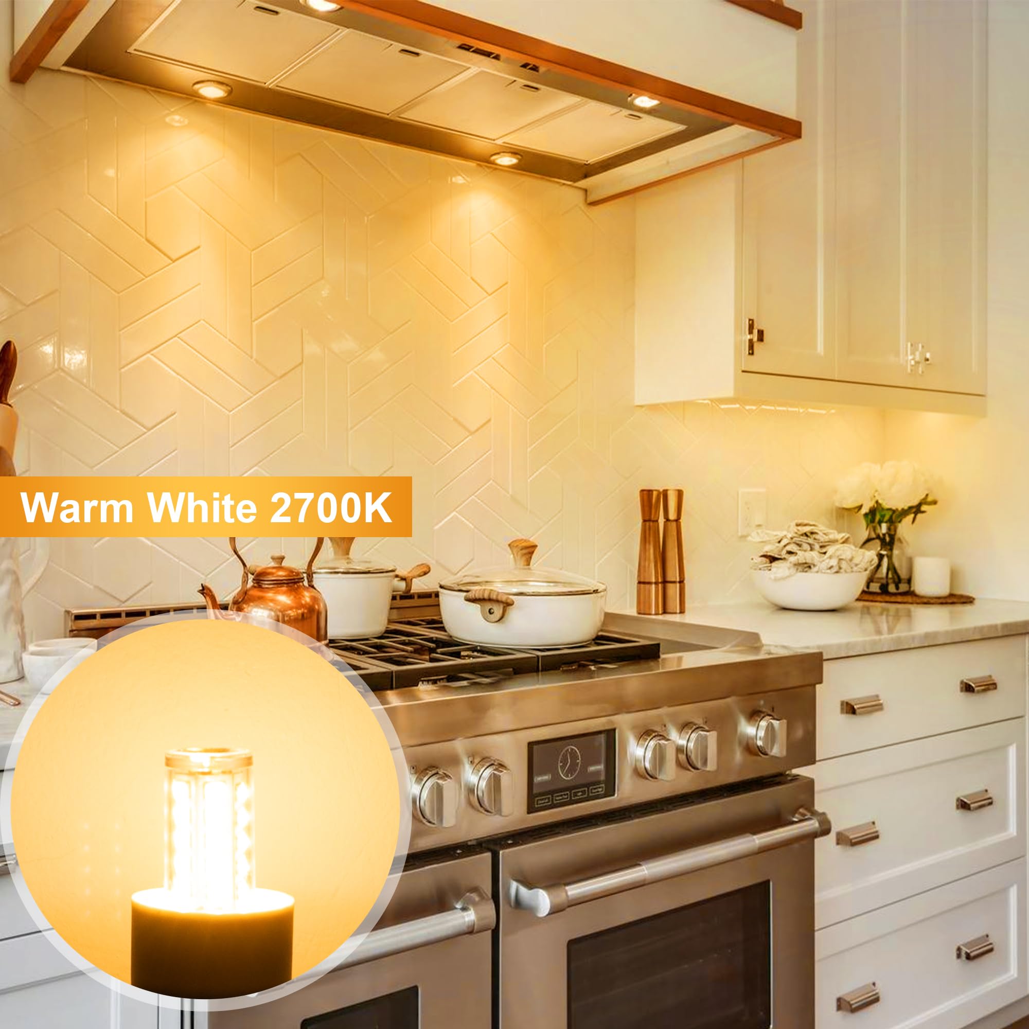 2 X 40 Watt SES E14 Piccola Lampadina A Vite Per Cappa Da - Foto 9