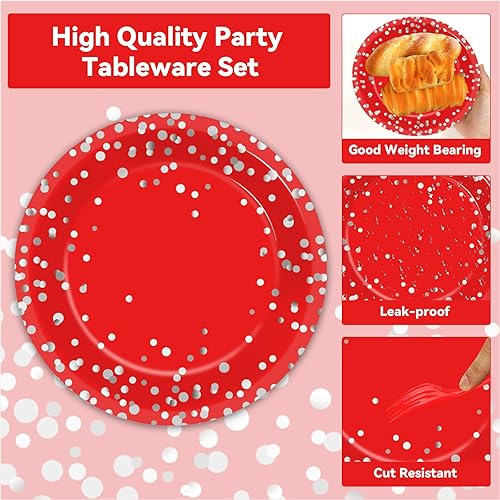Vista 96 de gisgfim 96 Pcs Thanksgiving Fall Plates and Napkins Party Supplies Autumn Leaves Tableware Set Thanksgiving Pumpkin Maple Party Decorations Favors