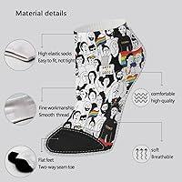 Vista 6 de devor Ankle Socks for Women Crew Sock Women's Athletic Sock Funny Love is love LGBTQ Socks