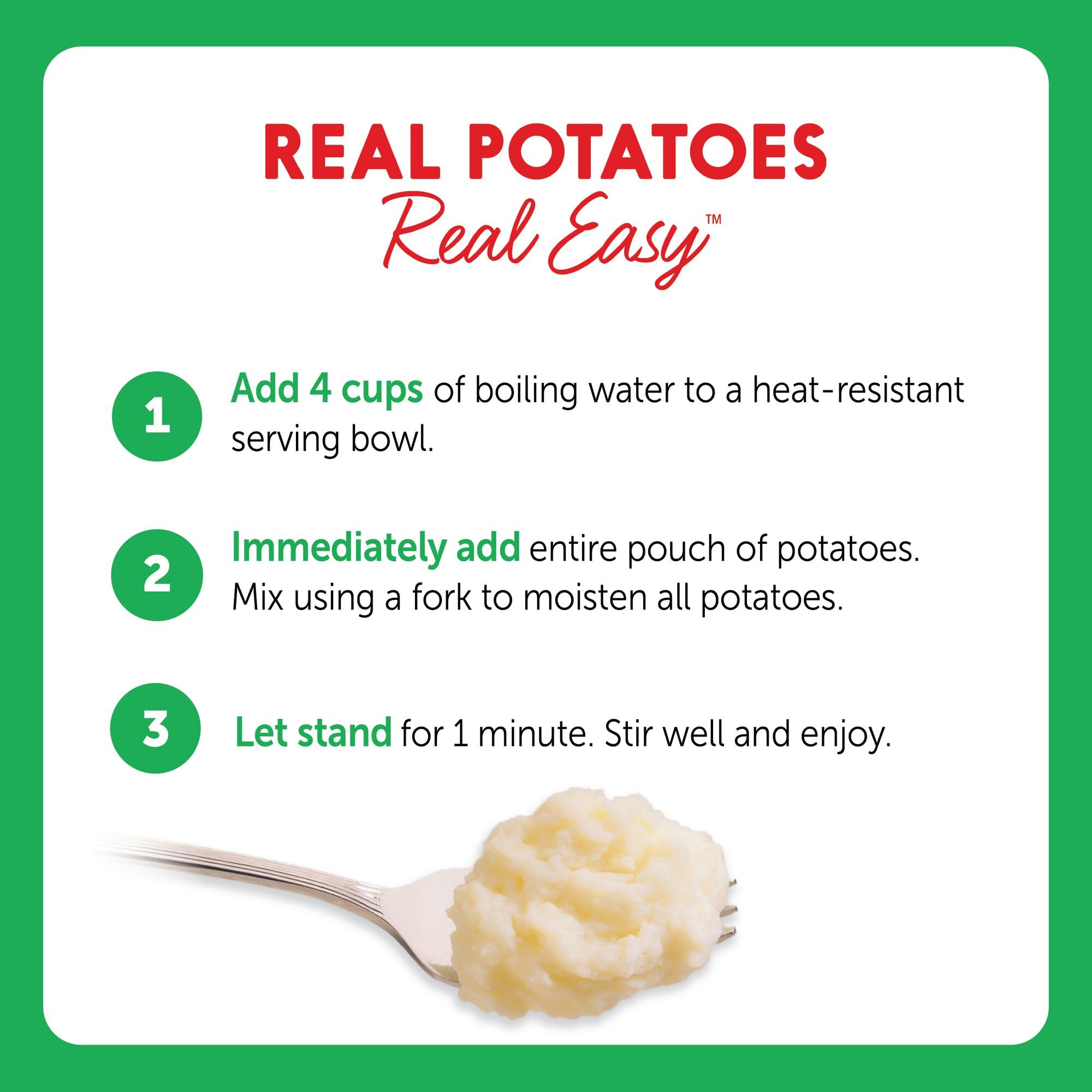 Idahoan Roasted Garlic Mashed Potatoes, 8 Oz