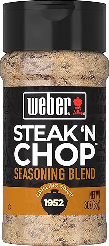 Weber Condimento Steak 'N Chop, coctelera de 3 onzas