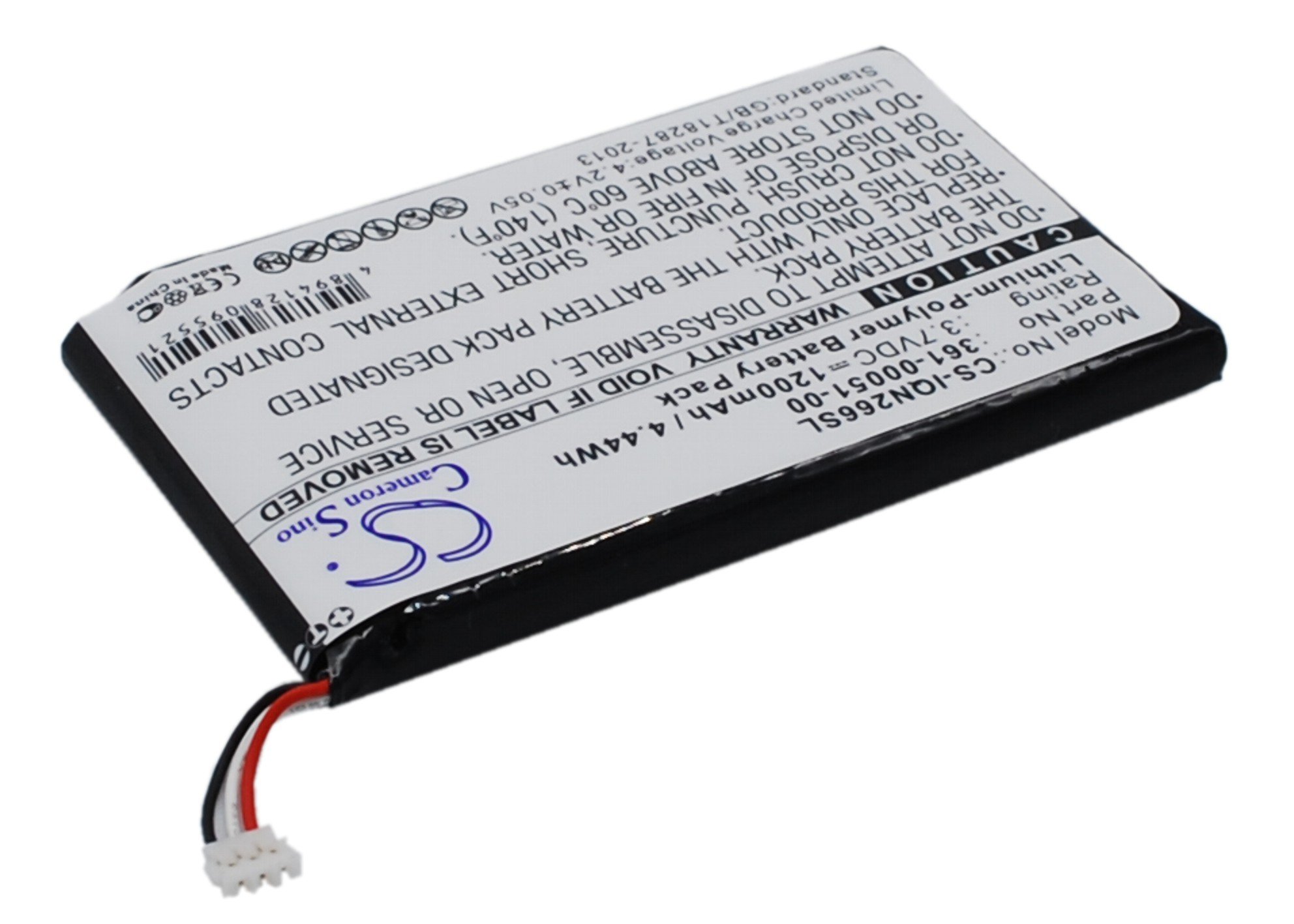 Cameron Sino Rechargeble Battery for Garmin 361-00051-00