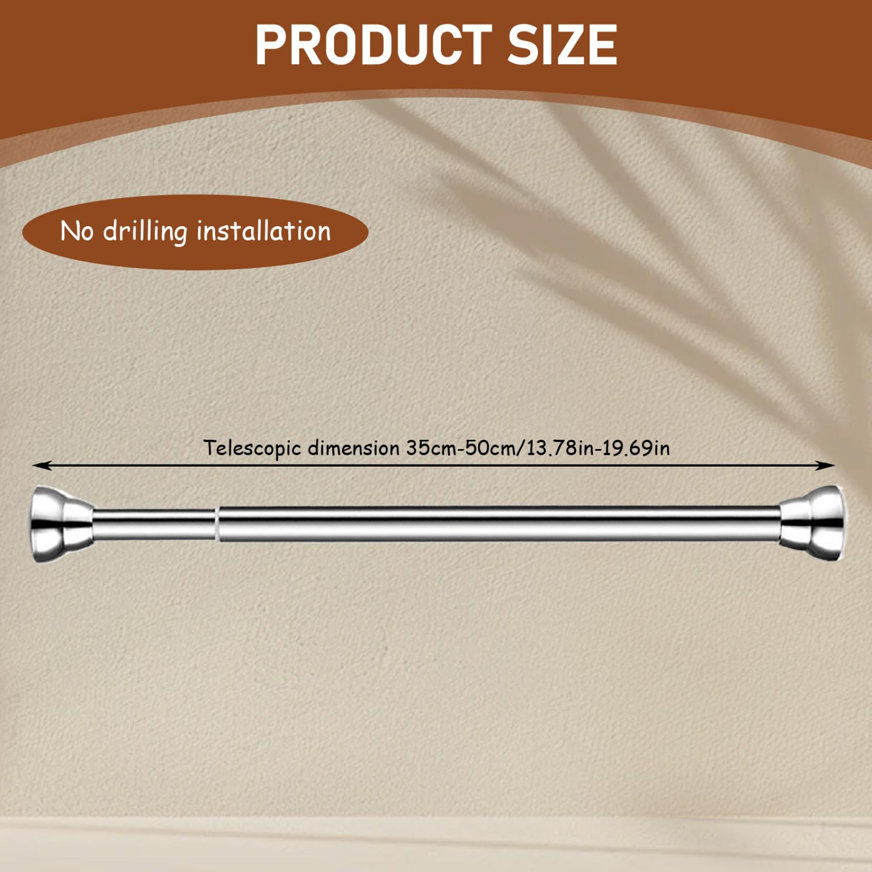 ZIMGOD 1 2 3 4 5 6 7 8 m Curtain Rods Pole with Pulley, Embedded Ceiling Curtain Rail Track, Invisible Built-in Curtain Bar for Room Divider, Can be Cut(20pcs Rollers)