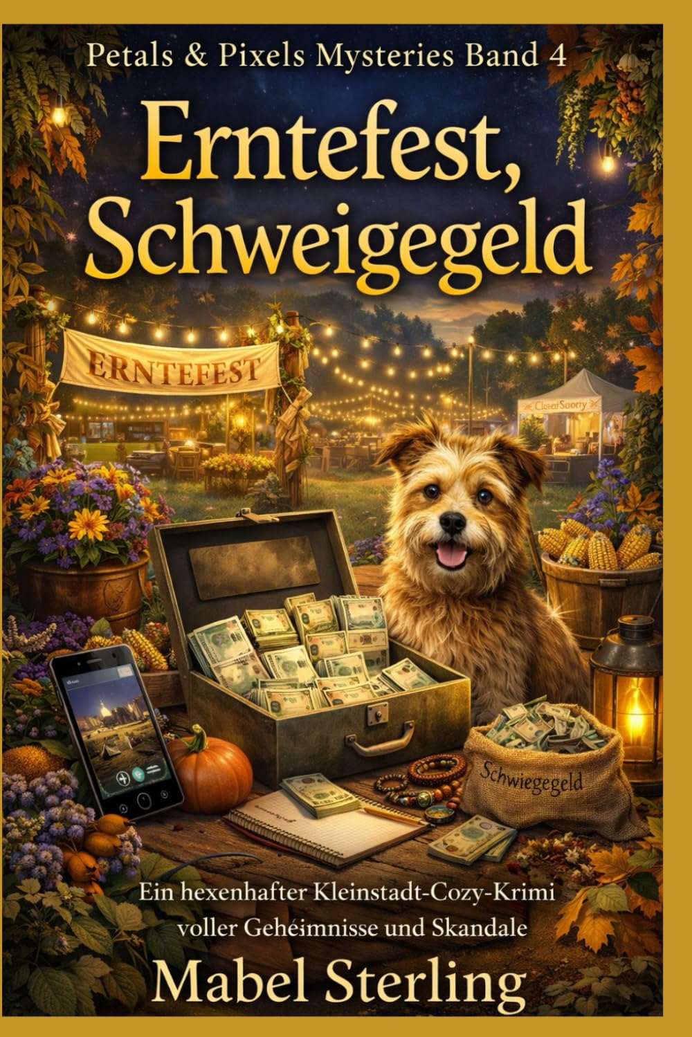 Erntefest, Schweigegeld: Ein hexenhafter Kleinstadt-Cosy-Krimi voller Geheimnisse und Skandale (Petals and Pixels Mystries .)
